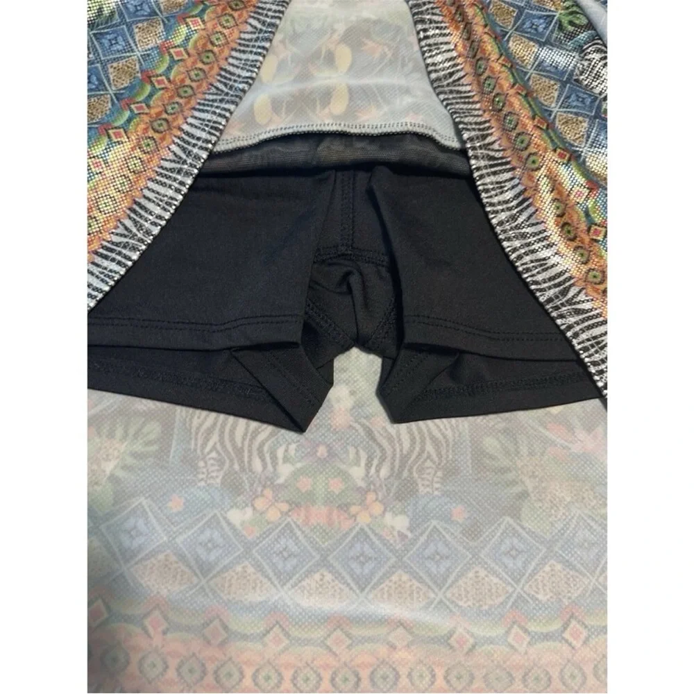 lucky in love Ladies XL Tennis Golf pickleball skort Shimmer Iridescent Animal - Picture 4 of 7